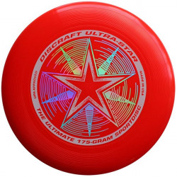 Frisbee UltraStar per Ultimate, da competizione rosso