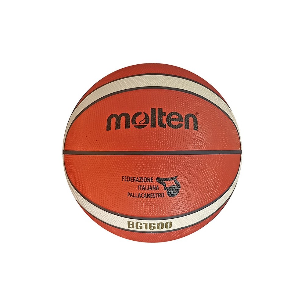 pallone basket Molten BG1600 misura 7 - vista lato marchio FIP