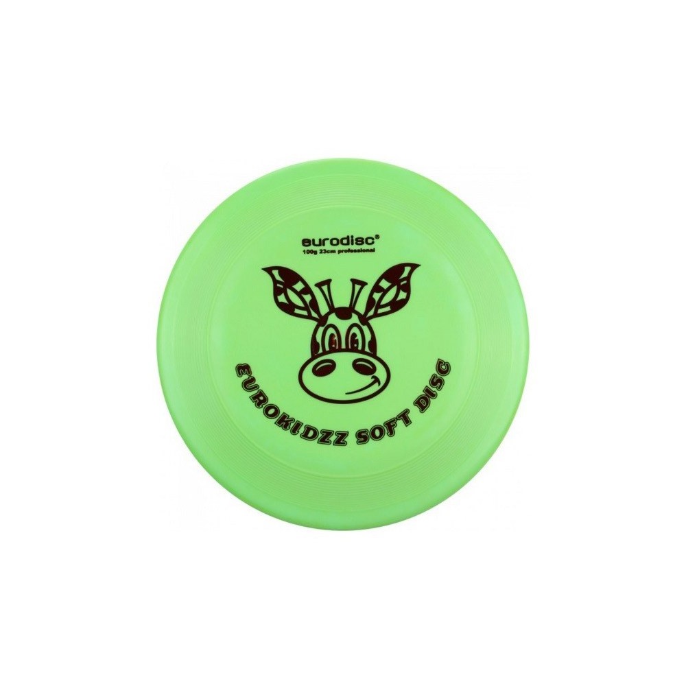 Frisbee Soft per uso professionale e scolastico colore verde