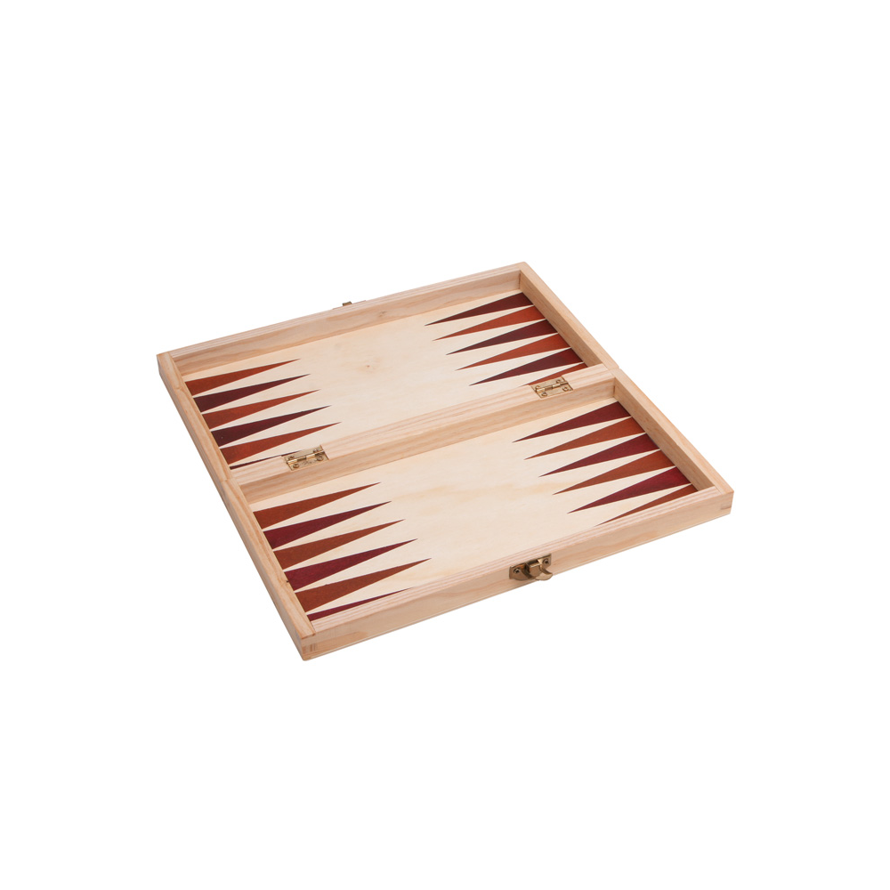 Scacchiera in legno lato backgammon