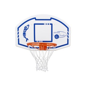 Tabellone basket in plastica con canestro