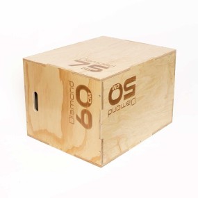 Plyo box in legno per salti