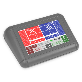 Console visualizzata programmabile, touchscreen, ricaricabile