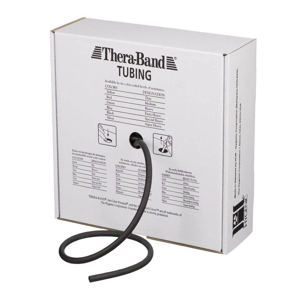 Rotolo elastico tubolare Thera-Band mt 30,5 colore Nero