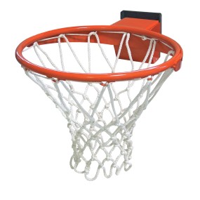 Canestro basket reclinabile con retina, professionale