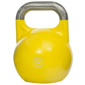 Competition Kettlebell hollow Gymstick in acciaio da 16 kg.