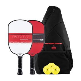 Set pickleball Joola Agassi / Graf con 2 racchette, 3 palline e borsa