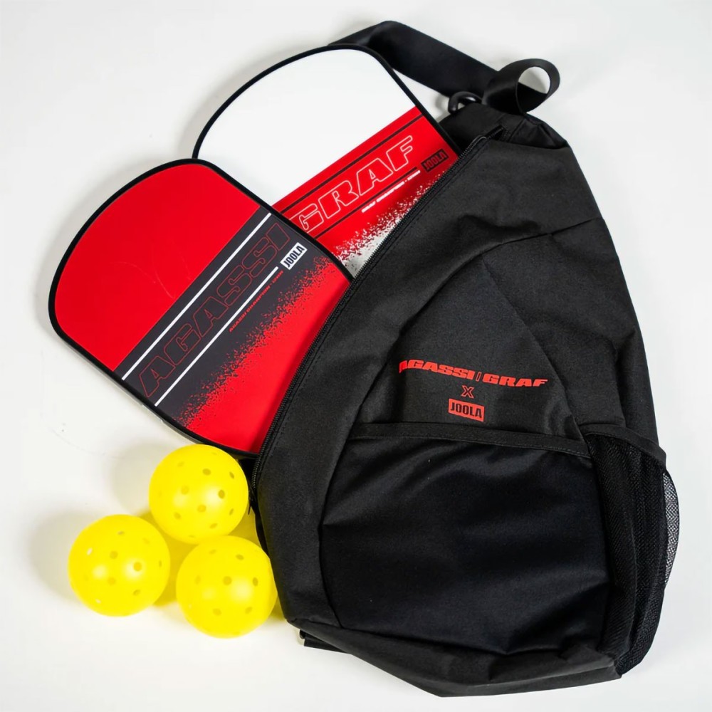 Set per pickleball Agassi / Graf con 2 racchette, 3 palline e borsa by Joola