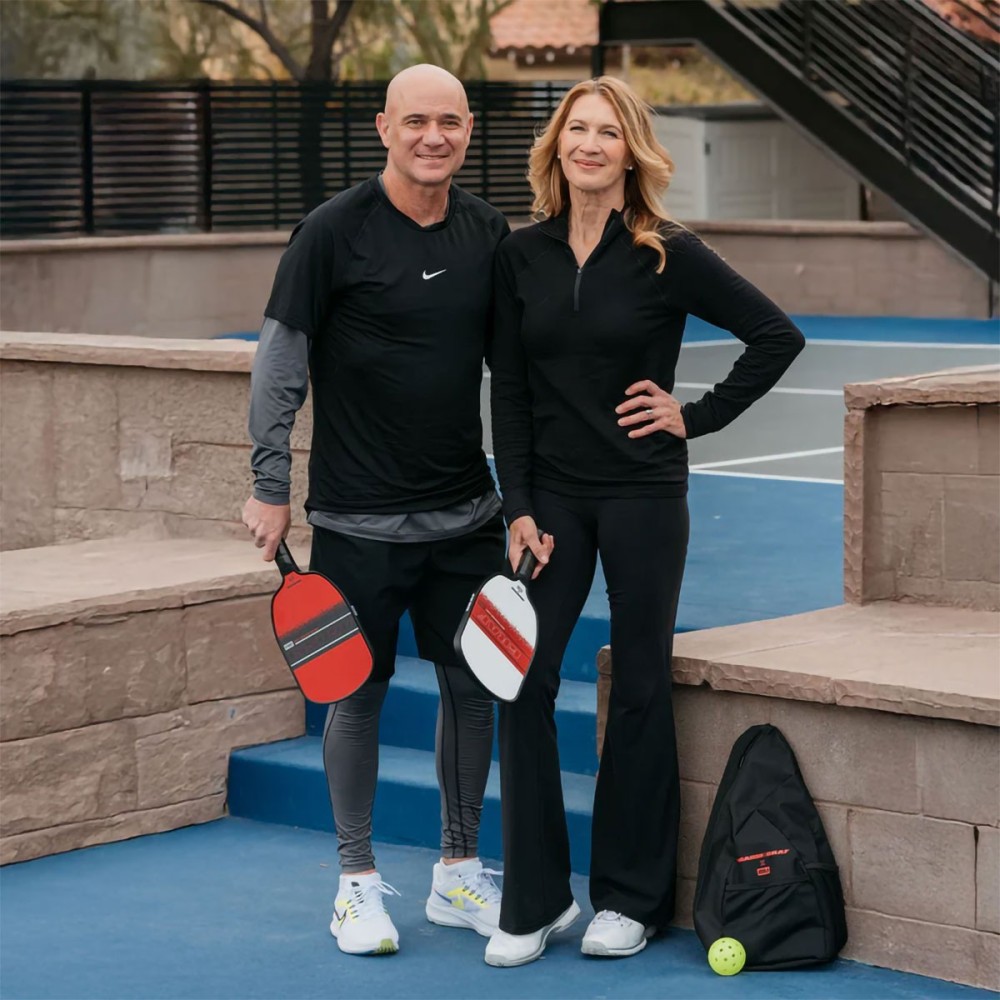 Agassi e Graf pickleball